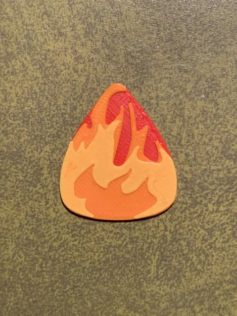 Miếng Gảy Guitar Lửa (Fire Guitar Pick) - Image 3