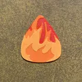 Miếng Gảy Guitar Lửa (Fire Guitar Pick) - Thumbnail 3