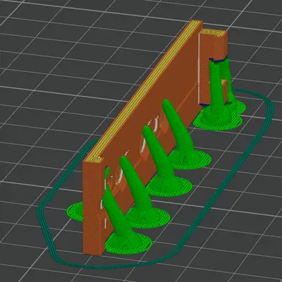 Giá gắn latch Titus Push-to-Open (Phụ tùng thay thế)