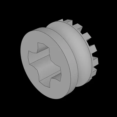 Lego Compatible (4265a.dat) Technic Bush 1/2 Type 1 – Tương thích LEGO