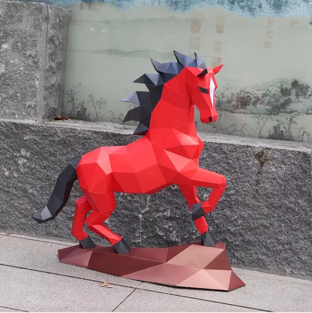 Ngựa Low Poly - Image 6