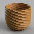 Chậu Cây Xoắn Ốc (Spiral Plant Pot) - Thumbnail 1