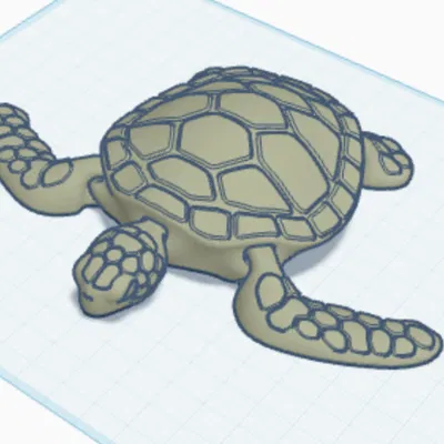 Rùa Biển Khớp Nối (Articulated Sea Turtle Remake)