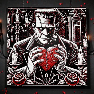 Trái Tim Của Quái Vật - Frankenstein Valentine Hueforge