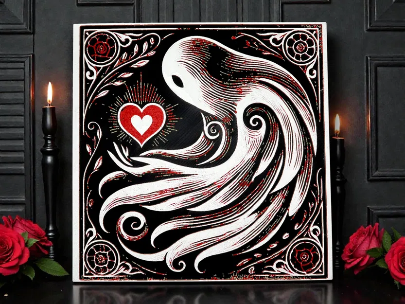 Love That Lingers - Ghost #1 Valentine's Day Hueforge - Image 1