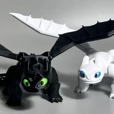 Rồng Toothless - STL remix