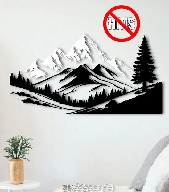 Snowy Mountains - No AMS (Núi Tuyết - Không cần AMS) - Image 1