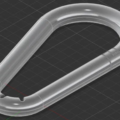 Móc Carabiner Đơn Giản (Simple Carabiner)