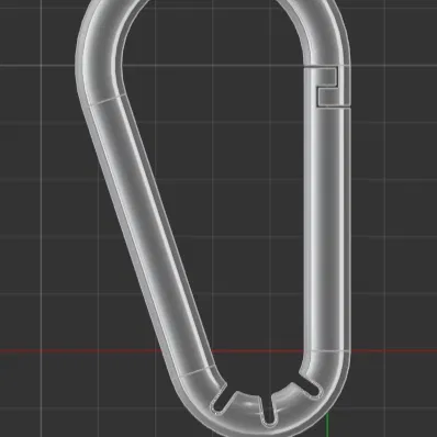 Móc Carabiner Đơn Giản (Simple Carabiner)