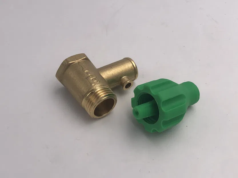 Adapter xả boiler cho van xả áp – 1/2” BSPP sang vòi tưới (garden hose) - Image 5