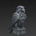 Tượng quạ (Crow statue) - Thumbnail 1