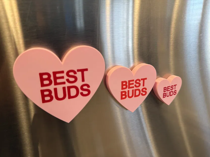 Nam châm kẹo Conversation Heart - Nhỏ, Vừa, Lớn - Image 2