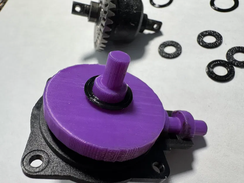 Bushing Differential Traxxas E‑Maxx (Pinion & Internal Spacers) - Image 4