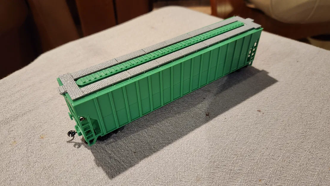 Toa xe lửa HO: 3-Bay Covered Hopper - Image 1