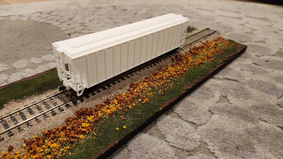 Toa xe lửa HO: 3-Bay Covered Hopper - Image 2