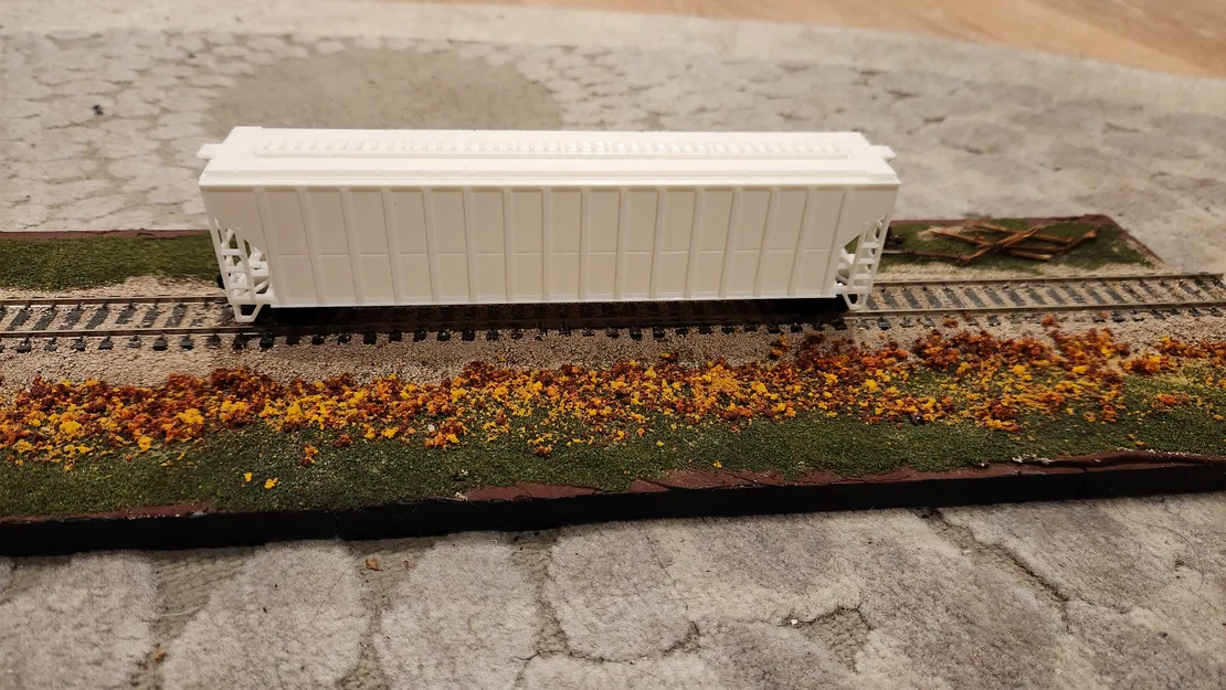 Toa xe lửa HO: 3-Bay Covered Hopper - Image 3