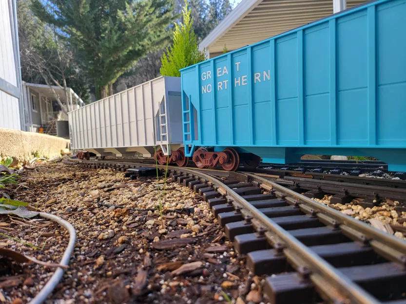 Toa chở hàng Covered Hopper 3 khoang tỉ lệ 1:29 - Image 4