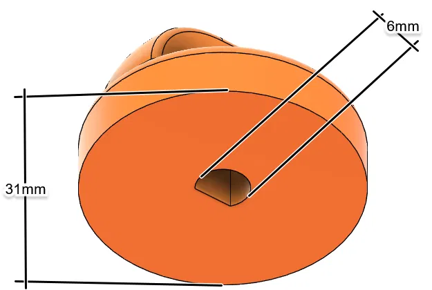Núm vặn quạt có chỉ thị (indicator) - Image 3