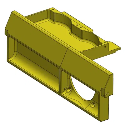 Shroud hút gió hông - Frame 4000D