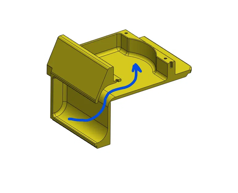 Shroud hút gió hông - Frame 4000D - Image 4