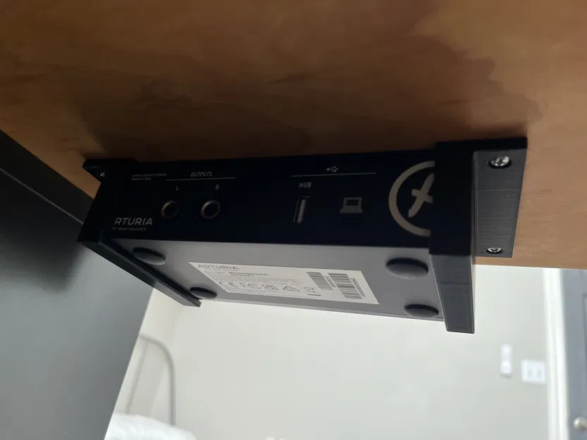 Giá treo Minifuse gắn dưới bàn (Under Desk Mount) - Image 2