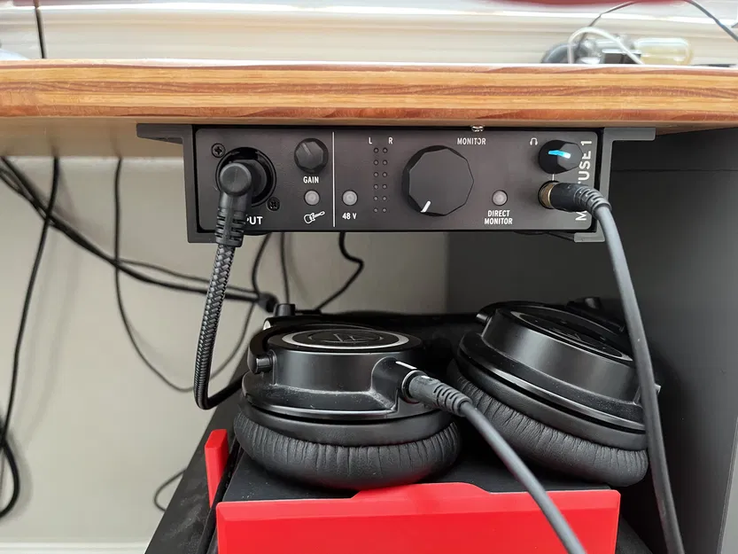 Giá treo Minifuse gắn dưới bàn (Under Desk Mount) - Image 3