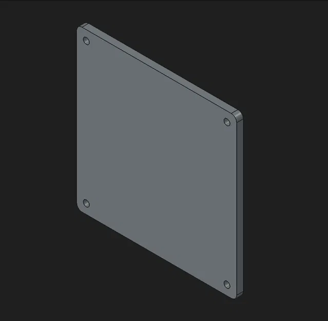 Tấm bịt quạt 120mm Universal / Remix shroud Corsair Frame 4000D - Image 1