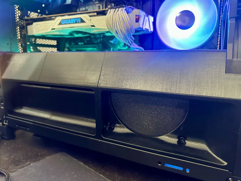 Tấm bịt quạt 120mm Universal / Remix shroud Corsair Frame 4000D - Image 2