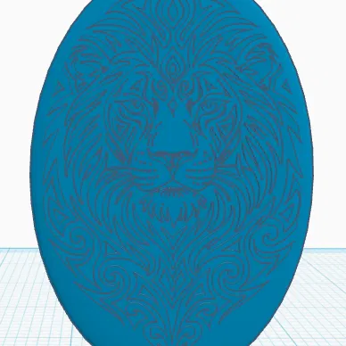 Móc khóa sư tử (llavero de leon)