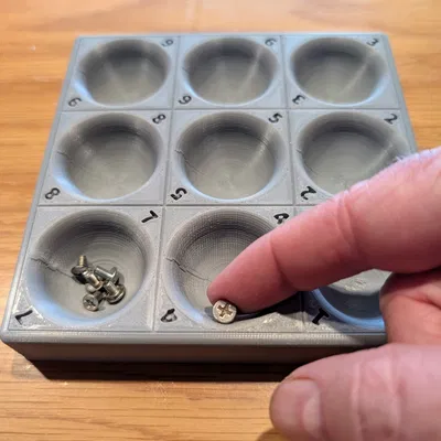 Khay Đựng Linh Kiện Có Nam Châm Dùng Khi Tháo/Lắp (Magnetic Parts Tray)