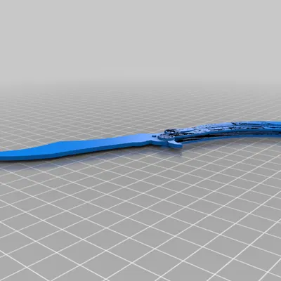 Butterfly Knife Print in Place (Dao bướm in tại chỗ)