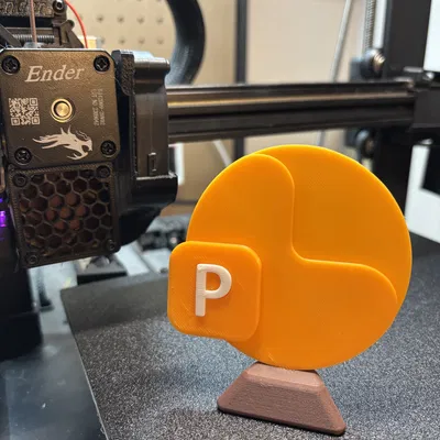 Cúp PowerPoint kèm đế trưng bày