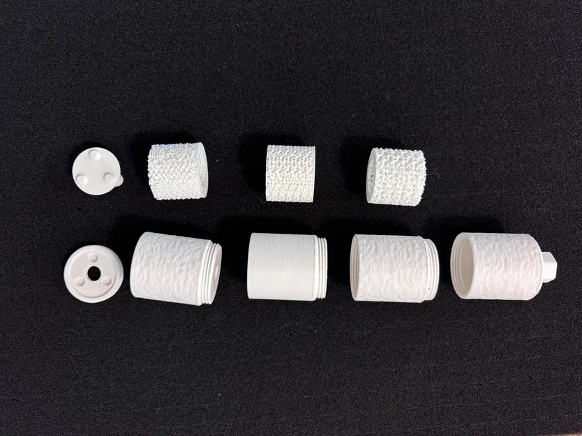 Moderator/silencer airgun dạng modular cho ren M10x1 - Image 2