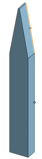 Cake topper chữ “Happy Birthday!” đơn giản (khổ nhỏ) - Image 2