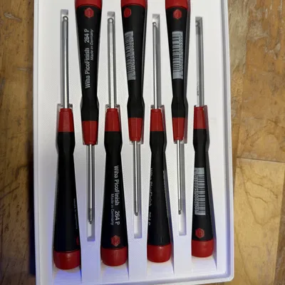 Khay Gridfinity cho bộ Wiha 264 P ball end (inch) 7 món