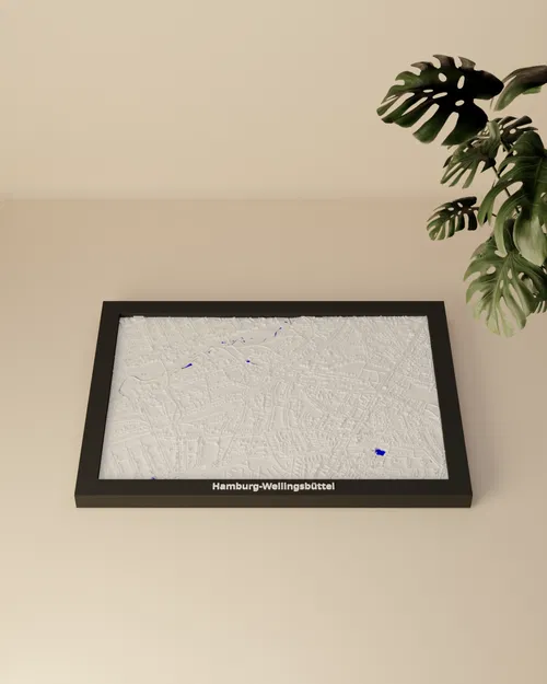 Hamburg-Wellingsbüttel, Đức - Bản thu nhỏ 3D - Image 1
