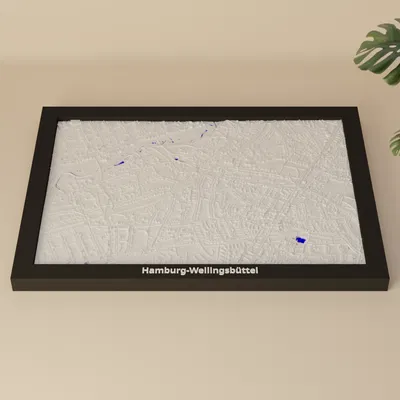 Hamburg-Wellingsbüttel, Đức - Bản thu nhỏ 3D