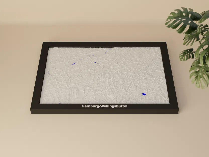 Hamburg-Wellingsbüttel, Đức - Bản thu nhỏ 3D - Image 3