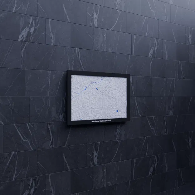 Hamburg-Wellingsbüttel, Đức - Bản thu nhỏ 3D - Image 6