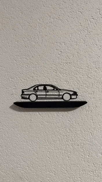 BMW E39 wallart – Tranh treo tường - Image 1