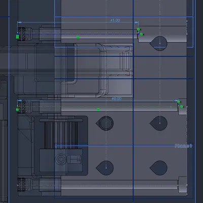 Zdrive Voron 2.4 cho khung 4040 (Voron 2.4 Zdrive for 4040 frame)