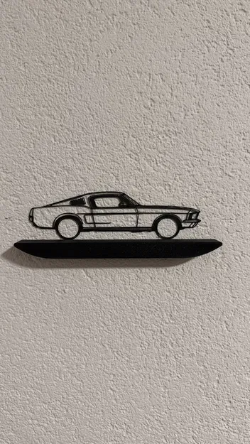 Tranh treo tường Ford Mustang 1967 - Image 1