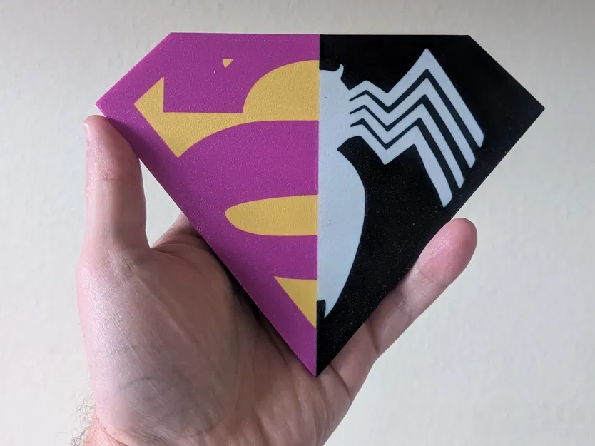 Bizarro - Venom Shield (Khiên crossover kiểu Superman) - Image 1