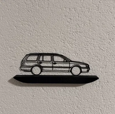 Tranh treo tường Golf 3 Variant (Wallart)