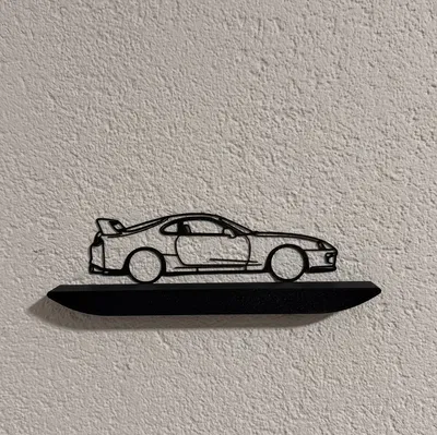 Tranh treo tường Toyota Supra MK4 (Wallart)