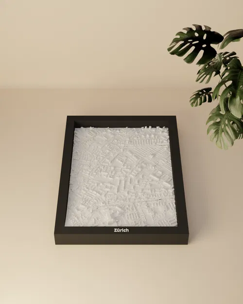 Zürich, Thụy Sĩ - Mô hình 3D thu nhỏ - Image 2