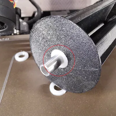 Chặn TPU cho trục spool holder Prusa Enclosure V2 (MMU2S)