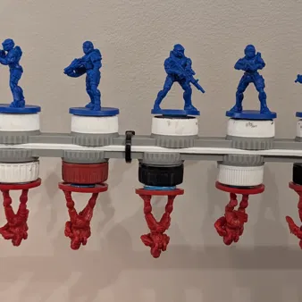 Thanh giữ nắp chai để sơn lót (priming) mini