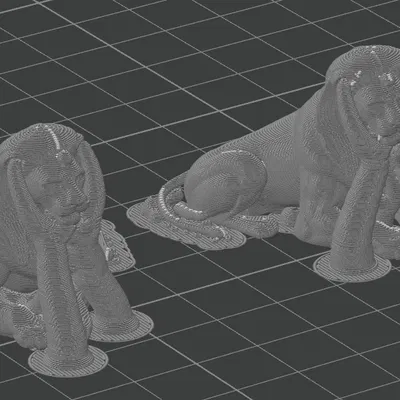 Tượng Nhân Sư Sư Tử Ai Cập (Sphinx Statues)