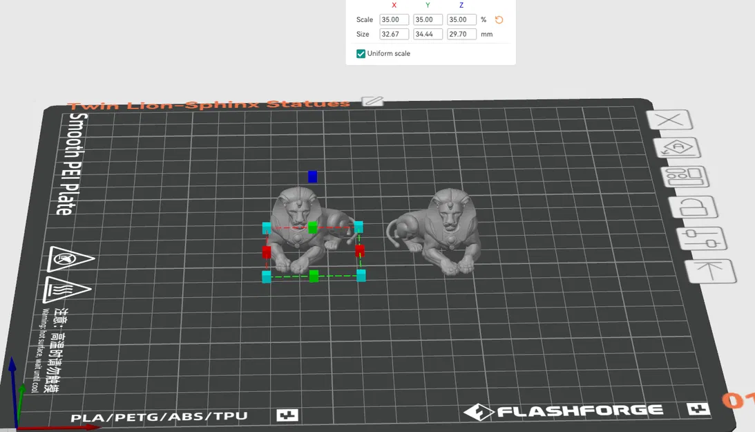 Tượng Nhân Sư Sư Tử Ai Cập (Sphinx Statues) - Image 2